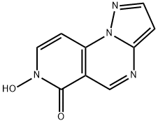 7-Hydroxypyrazolo[1,5-a]pyrido[3,4-e]pyrimidin-6(7H)-one Struktur