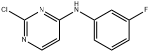 2-CHLORO-N-(3-FLUOROPHENYL)PYRIMIDIN-4-AMINE Struktur