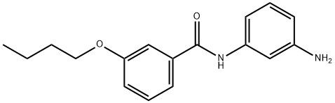 N-(3-Aminophenyl)-3-butoxybenzamide Struktur