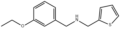 N-(3-Ethoxybenzyl)(2-thienyl)methanamine Struktur