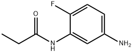 N-(5-Amino-2-fluorophenyl)propanamide Struktur