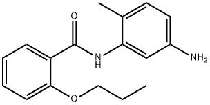 N-(5-Amino-2-methylphenyl)-2-propoxybenzamide Struktur