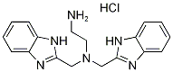 N,N-Bis(1H-benzimidazol-2-ylmethyl)ethane-1,2-diamine Struktur