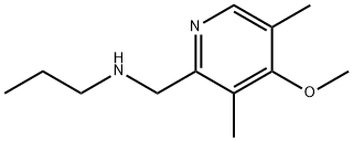 [(4-methoxy-3,5-dimethylpyridin-2-yl)methyl](propyl)amine Struktur