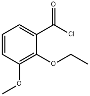 2-ethoxy-3-methoxybenzoyl chloride Struktur