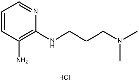 N2-[3-(Dimethylamino)propyl]-2,3-pyridinediamine hydrochloride Struktur