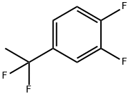 4-(1,1-Difluoroethyl)-1,2-difluorobenzene Struktur