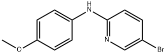 5-Bromo-N-(4-methoxyphenyl)-2-pyridinamine Struktur