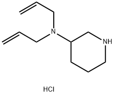 N,N-Diallyl-3-piperidinamine dihydrochloride Struktur