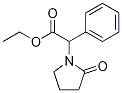 (2-Oxo-pyrrolidin-1-yl)-phenyl-acetic acid ethyl ester Struktur