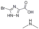 5-Bromo-1H-1,2,4-triazole-3-carboxylic acid N-methylmethanamine Struktur