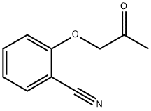 2-(2-Oxopropoxy)benzonitrile Struktur