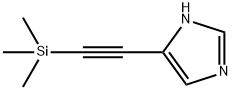 (4-IMIDAZINYLETHYNYL)TRIMETHYLSILANE Struktur