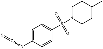 1-[(4-ISOTHIOCYANATOPHENYL)SULFONYL]-4-METHYLPIPERIDINE Struktur