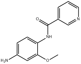 N-(4-amino-2-methoxyphenyl)nicotinamide Struktur