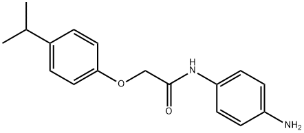 N-(4-Aminophenyl)-2-(4-isopropylphenoxy)acetamide Struktur