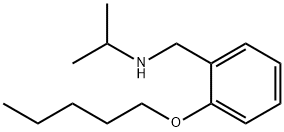 N-[2-(Pentyloxy)benzyl]-2-propanamine Struktur