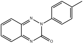 2-(4-methylphenyl)-1,2,4-benzotriazin-3(2H)-one Struktur