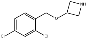 3-[(2,4-Dichlorobenzyl)oxy]azetidine Struktur