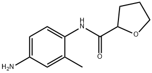 N-(4-Amino-2-methylphenyl)tetrahydro-2-furancarboxamide Struktur