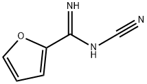 2-furancarboximidamide, N'-cyano- Struktur