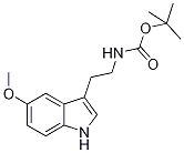 tert-Butyl [2-(5-methoxy-1H-indol-3-yl)ethyl]-carbamate Struktur