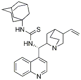 N-1-Adamantyl-N'-[(9S)-cinchonan-9-yl]thiourea Struktur