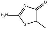 2-Amino-5-methyl-1,3-thiazol-4(5H)-one Struktur