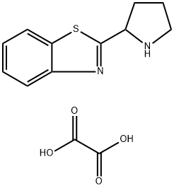 2-PYRROLIDIN-2-YL-BENZOTHIAZOLE HEMIOXALATE Struktur