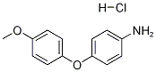 4-(4-METHOXYPHENOXY)ANILINE HYDROCHLORIDE Struktur