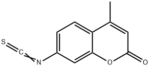 7-ISOTHIOCYANATO-4-METHYL-2H-CHROMEN-2-ONE Struktur