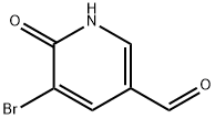 5-bromo-6-oxo-1,6-dihydro-3-pyridinecarbaldehyde Struktur