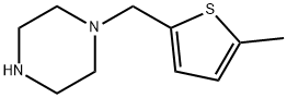 1-[(5-Methylthien-2-yl)methyl]piperazine Struktur