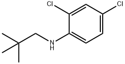 2,4-Dichloro-N-neopentylaniline Struktur