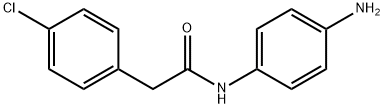 N-(4-Aminophenyl)-2-(4-chlorophenyl)acetamide Struktur