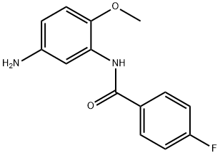 N-(5-Amino-2-methoxyphenyl)-4-fluorobenzamide Struktur