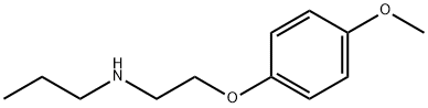 N-[2-(4-Methoxyphenoxy)ethyl]-1-propanamine Struktur