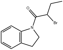 1-(2-bromobutanoyl)indoline Struktur