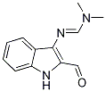 N'-(2-formyl-1H-indol-3-yl)-N,N-dimethylimidoformamide Struktur