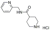 N-(2-Pyridinylmethyl)-4-piperidinecarboxamidehydrochloride Struktur