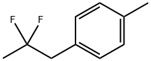 1-(2,2-Difluoropropyl)-4-methylbenzene Struktur