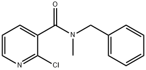 N-Benzyl-2-chloro-N-methylnicotinamide Struktur