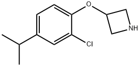 3-(2-Chloro-4-isopropylphenoxy)azetidine Struktur