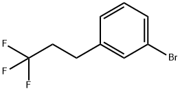 1-Bromo-3-(3,3,3-trifluoropropyl)benzene Struktur