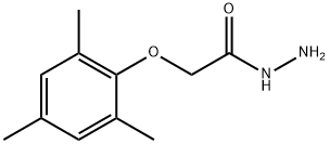 acetic acid, (2,4,6-trimethylphenoxy)-, hydrazide Struktur