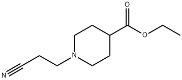 Ethyl 1-(2-cyanoethyl)isonipecotate Struktur