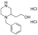 2-(1-Benzyl-2-piperazinyl)ethanol dihydrochloride Struktur