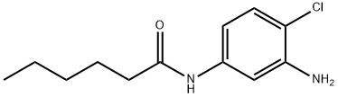 N-(3-Amino-4-chlorophenyl)hexanamide Struktur