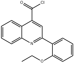 2-(2-ethoxyphenyl)quinoline-4-carbonyl chloride Struktur