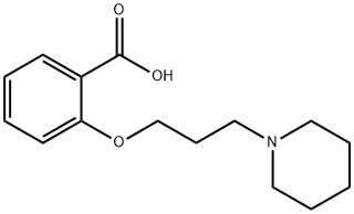 2-(3-Piperidin-1-yl-propoxy)-benzoic acid Struktur